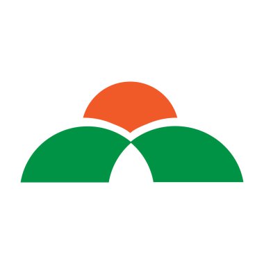 güneş ilüstrasyon logo vektör şablonu