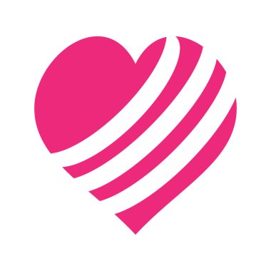 Love Logo Vector simge tasarım şablonu