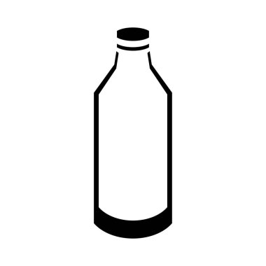 Şişe Logo Vektör Şablonu Simgesi