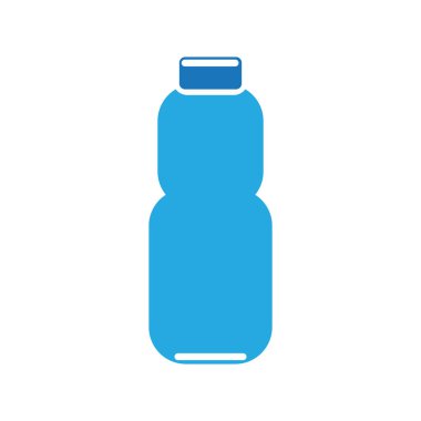 Şişe Logo Vektör Şablonu Simgesi