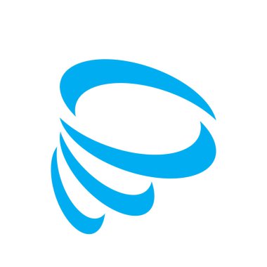 Hava Logosu Vektör Şablonu İllüstrasyonu