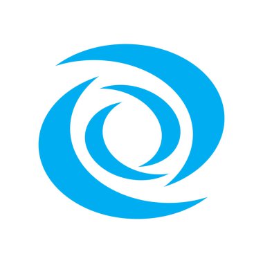 Hava Logosu Vektör Şablonu İllüstrasyonu