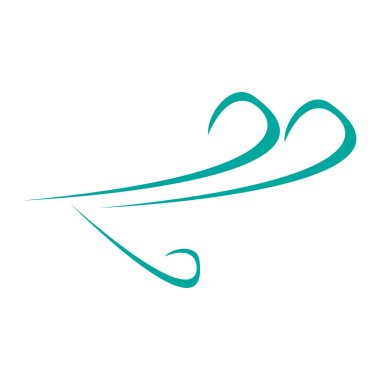 Hava Logosu Vektör Şablonu İllüstrasyonu