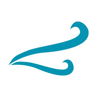 Hava Logosu Vektör Şablonu İllüstrasyonu