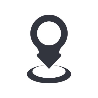 Logo Vektör Şablonu Simgesini Haritalar