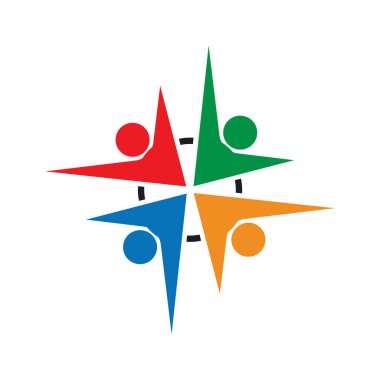 Commpany Logo Vektör Şablonu Simgesi