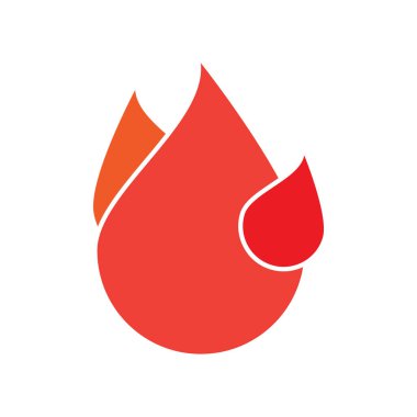 Logo Vektör Şablonu Simgesini Ateşle