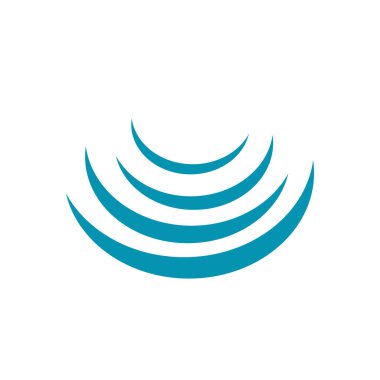 Hava Logosu Vektör Şablonu Simgesi