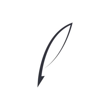 Yazıcı Logo Vektörü Simge Şablonu İllüstrasyonu