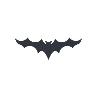 Bat Logo Vektörü Simge Şablonu İllüstrasyonu