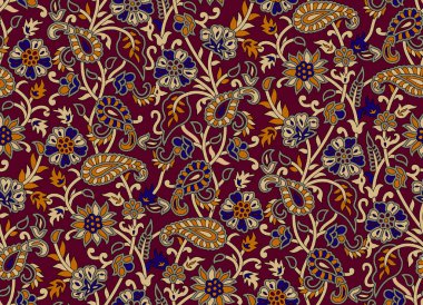 Dijital Süs: Çiçek Paisley, Babür Sanat Motifleri, Suluboya Tekstil Geleneksel Sınırlar. Moda Tasarımları için Etnik ve Geometrik Desenler. Vintage Nakış, Botanik ve TropicalElement.