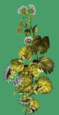 Dijital Süs: Çiçek Paisley Allover, Babür Sanat Motifleri, Suluboya Tekstil Geleneksel Sınırları. Moda Tasarımları için Etnik ve Geometrik Desenler. Klasik nakış, botanik ve tropikal elementler, kumaş baskısı için kusursuz arkaplan.