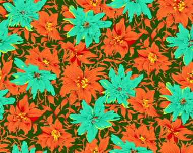 Dijital Süs: Çiçek Paisley Allover, Babür Sanat Motifleri, Suluboya Tekstil Geleneksel Sınırları. Moda Tasarımları için Etnik ve Geometrik Desenler. Klasik nakış, botanik ve tropikal elementler, kumaş baskısı için kusursuz arkaplan.