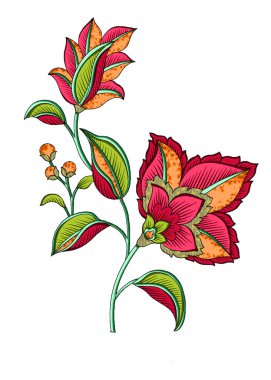 Dijital Süs: Çiçek Paisley Allover, Babür Sanat Motifleri, Suluboya Tekstil Geleneksel Sınırları. Moda Tasarımları için Etnik ve Geometrik Desenler. Klasik nakış, botanik ve tropikal elementler, kumaş baskısı için kusursuz arkaplan.