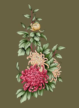 Dijital Süs: Çiçek Paisley Allover, Babür Sanat Motifleri, Suluboya Tekstil Geleneksel Sınırları. Moda Tasarımları için Etnik ve Geometrik Desenler. Klasik nakış, botanik ve tropikal elementler, kumaş baskısı için kusursuz arkaplan.