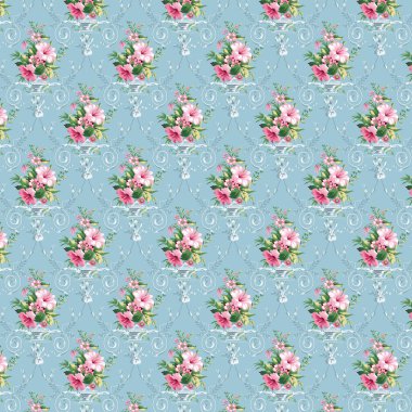 Dijital Süs: Çiçek Paisley Allover, Babür Sanat Motifleri, Suluboya Tekstil Geleneksel Sınırları. Moda Tasarımları için Etnik ve Geometrik Desenler. Klasik nakış, botanik ve tropikal elementler, kumaş baskısı için kusursuz arkaplan.