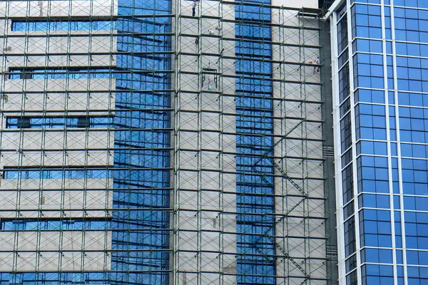 Andamio Metálico Rascacielos — Foto de Stock