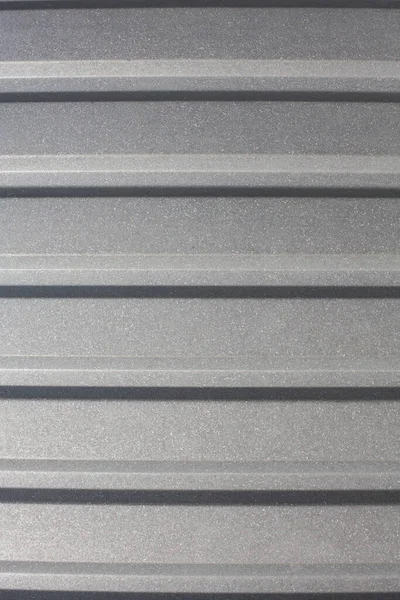 stock image Grey corrugated metal background and texture surface or galvanize steel, Texture of a sheet metal aluminum facade.