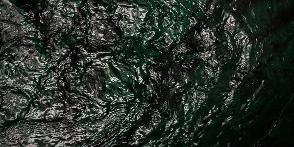 Creative Image Wet Green Rumpled Material Underwater Waves Your Stylish — Stockfoto