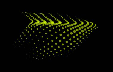 Sunum için matematik akış şablonu. Parçacıkların düzenlilik alanını vurgulayan ışık yayan çizgiler. Sinüzoidal bilim emretti. Büyük bir veri akışı işleniyor. Gizemli sihirli noktalar kayboluyor.