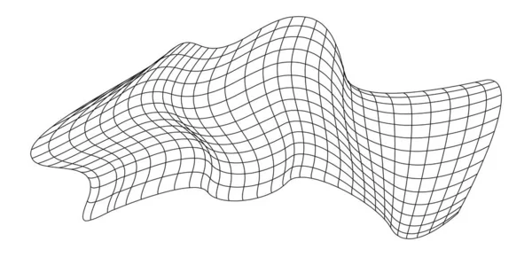 Síťové Létání Textilní Vlna Textury Tkaninové Čtvercové Buňky Mořského Větru — Stockový vektor