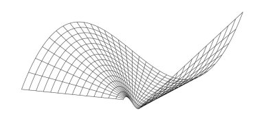Net flying waving. Texture wave textile. Fabric square cells of sea wind. Vector illustration rolling hills. Flag windy stream flow. Network structure surface checkered background sport lines border.