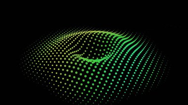 Soyut dalga biçimi ağı titreşen delik noktaları düğümler sancak direnci enerji enerjisi büyük veri teknolojisi