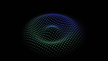 Soyut dalga biçimi ağı titreşen delik noktaları düğümler sancak direnci enerji enerjisi büyük veri teknolojisi