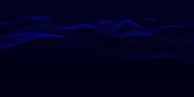 Abstract futuristic background. Big data visualization. Network connection. Data transfer. Vector illustration. 3d rendering.