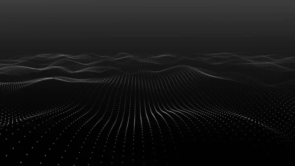 Abstract Futuristic Background Big Data Visualization Network Connection Data Transfer — 图库矢量图片