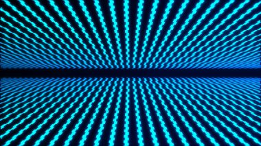 Teknolojik geçmiş. Gelecekçi çokgen arka plan. Büyük veri dijital kodu. 3B görüntüleme