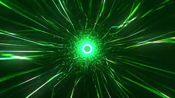 방사상 라인이야 미래의 움직임 렌더링 애니메이션 — 비디오