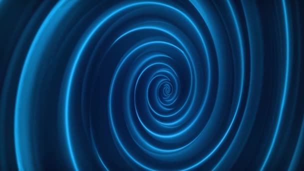 Спираль Металлической Шелковой Воды Концентрическая Оптическая Иллюзия Абстрактная Точка Цифровой — стоковое видео