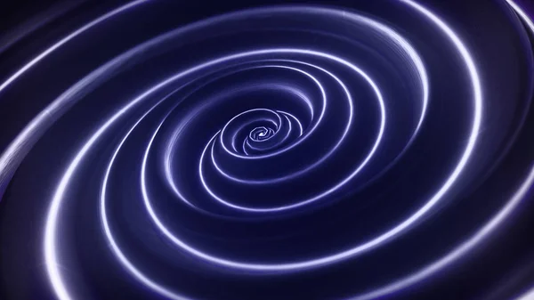 Whirlpool Metallic Silk Water Spiral Concentric Optical Illusion Abstract Point — Stock Photo, Image