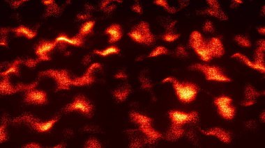 Technology background . Abstract digital wave of particles. Futuristic point wave. 3D rendering