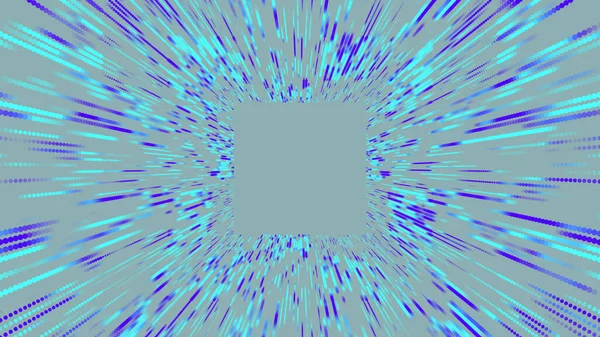 Fond Tunnel Coloré Fond Numérique Abstrait Visualisation Big Data Informations — Image vectorielle