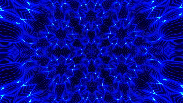 Abstraktní Kaleidoskop Geometrickým Vzorem Kaleidoskopický Návrh Pozadí Hypnotické Pozadí Abstraktní — Stock fotografie