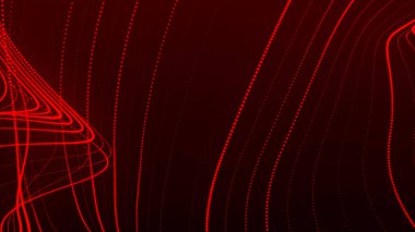 Parlayan parçacıkların dinamik dalgası. Veri sıralaması. Soyut dijital arkaplan. Büyük veri görselleştirmesi. Teknoloji çizimi. 3d oluşturma