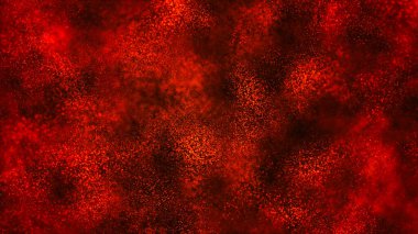 Soyut teknoloji geçmişi. Büyük veri dijital kodu. Fütürist noktalar arka planı. 3d