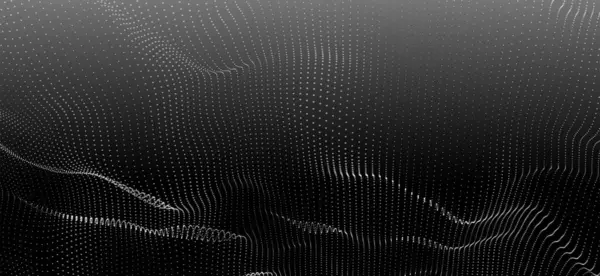 Abstract Futuristic Background Big Data Visualization Network Connection Data Transfer — Image vectorielle
