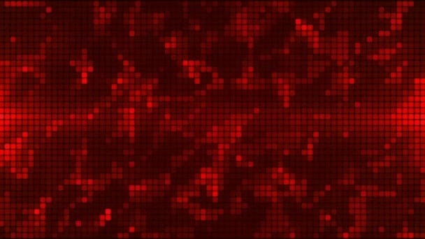Skutečné Animované Bezešvé Abstraktní Pozadí Červených Čtverců Abstraktní Pozadí Přechodu — Stock video