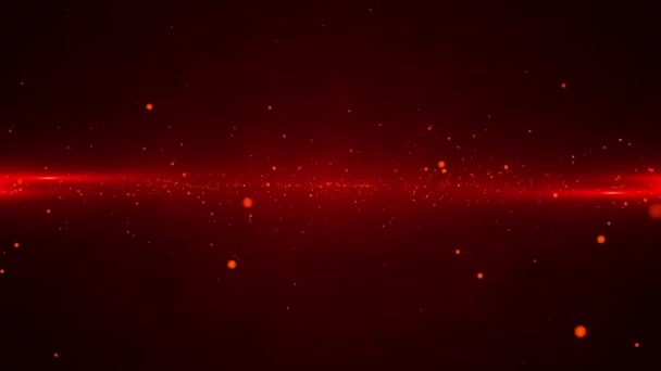 Τεχνολογικό Υπόβαθρο Αφηρημένο Ψηφιακό Κύμα Σωματιδίων Αφηρημένη Σωματίδια Εκπομπή Από — Αρχείο Βίντεο