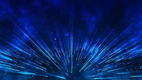 Technology Background Abstract Background Glowing Particles Movement Bright Dots Particles — Stock Photo, Image