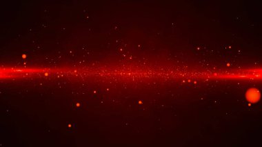 Teknoloji geçmişi. Parçacıkların soyut dijital dalgası. Işık Kaynağı döngüsünden yayılan soyut parçacıklar. Gelecekçi nokta dalgası. 3d oluşturma