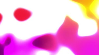 Fantezi Bulanık Arkaplan, Renkli Bokeh Kaplama Arkaplanı. Soyut ağ arkaplan akışı yavaş çekim parlayan element yapısı