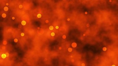 Kusursuz döngü çemberi Bokeh ışıkları arka plan. Işık sızıntısı fişeklerinden arındırılmış. Soyut örgü arka plan akışı yavaş çekim parlayan element yapısı. 4K Görüntü Canlandırması