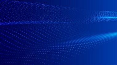 Mavi karelerin kusursuz ve soyut arkaplanı. Soyut eğim arkaplanı. Web tasarımı için arka plan. Küçük kare basit bilgisayar mozaiği blokları. Kusursuz döngü