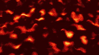 Gelecekçi nokta dalgası. Soyut dijital, parlak parçacık dalgası. Karanlık arka plan. Bağlantı yapısı. Soyut 3d vektör çizimi.