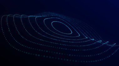 Geleceğin altıgen arka planı. Gelecekçi bal peteği konsepti. Soyut dalga. Siyah ve beyaz geometrik arka plan. 3d vektör illüstrasyonu.