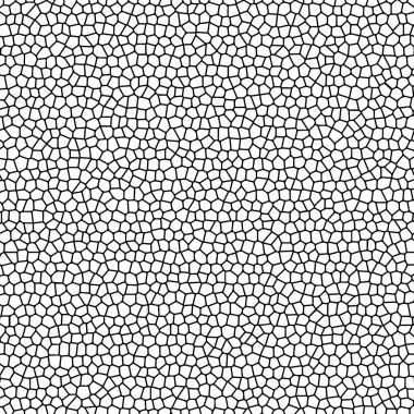 Arkaplan için basit soyut ızgara dokuları. Siyah beyaz küçük geometrik süslemeli soyut bir arkaplan. Damalı yarım ton deseni. Minimalist duvar kağıdı. Vektör